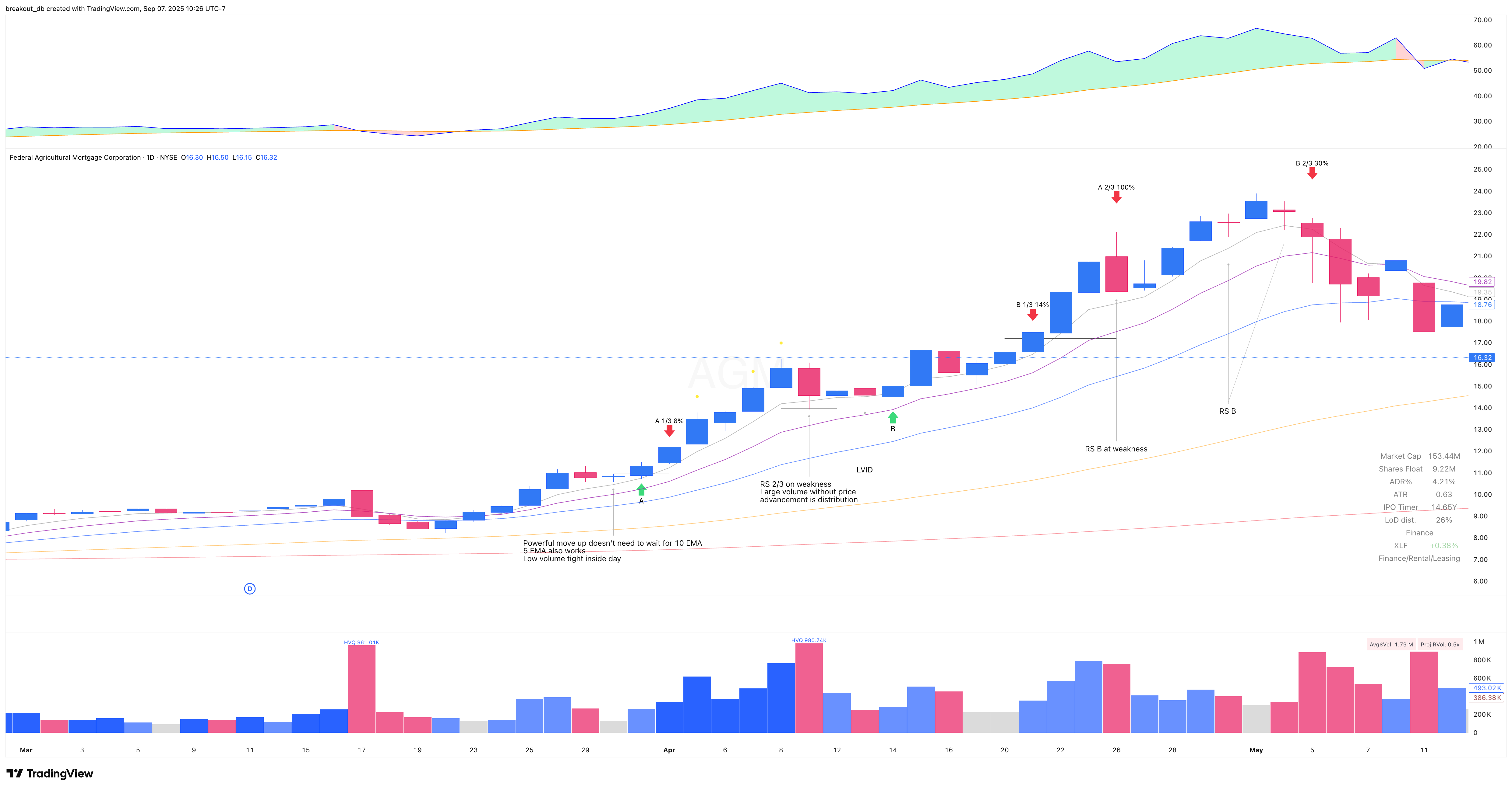 AGM 2010 Model Book daily chart